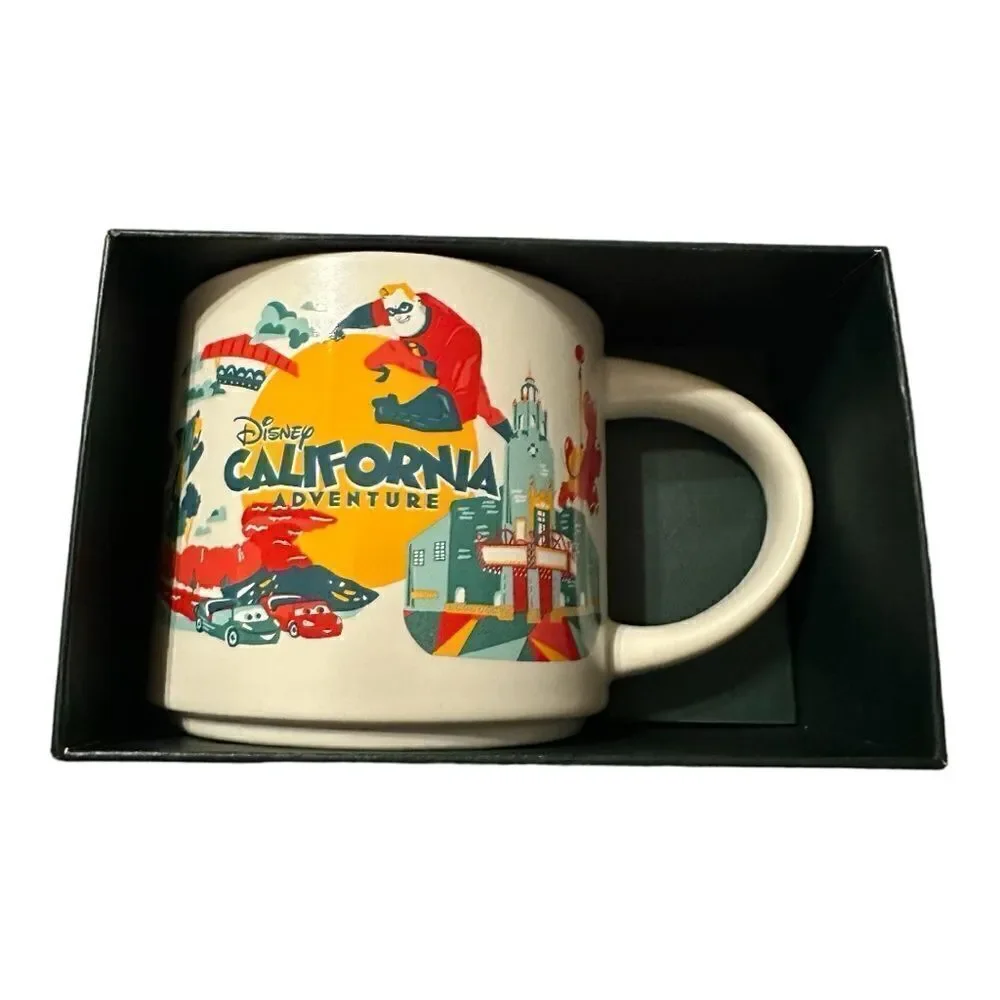 Starbucks Disney California Adventure Discovery Series Mug.NEW IN BOX